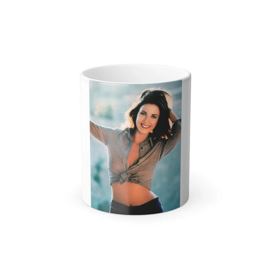Lynda Carter #274 (Vintage Female Icons) Color Changing Mug 11oz-11oz-Go Mug Yourself