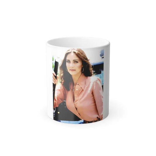Lynda Carter #275 (Vintage Female Icons) Color Changing Mug 11oz-11oz-Go Mug Yourself