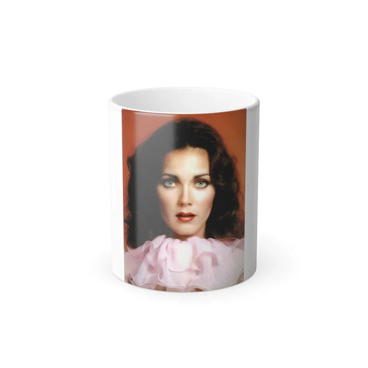 Lynda Carter #278 (Vintage Female Icons) Color Changing Mug 11oz-11oz-Go Mug Yourself