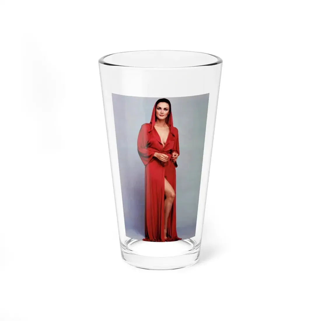 Lynda Carter #279 (Vintage Female Icon) Pint Glass 16oz 16oz - Go Mug Yourself