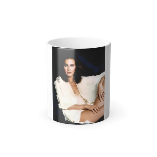 Lynda Carter #280 (Vintage Female Icons) Color Changing Mug 11oz-11oz-Go Mug Yourself