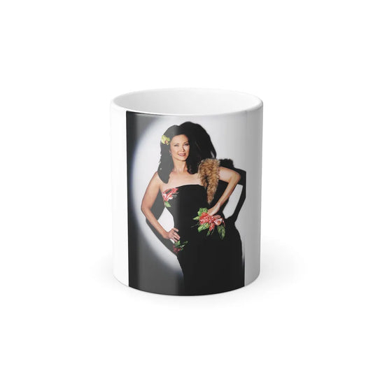 Lynda Carter #281 (Vintage Female Icons) Color Changing Mug 11oz-11oz-Go Mug Yourself