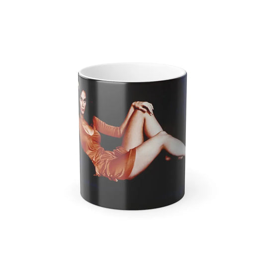 Lynda Carter #76 (Vintage Female Icons) Color Changing Mug 11oz-11oz-Go Mug Yourself