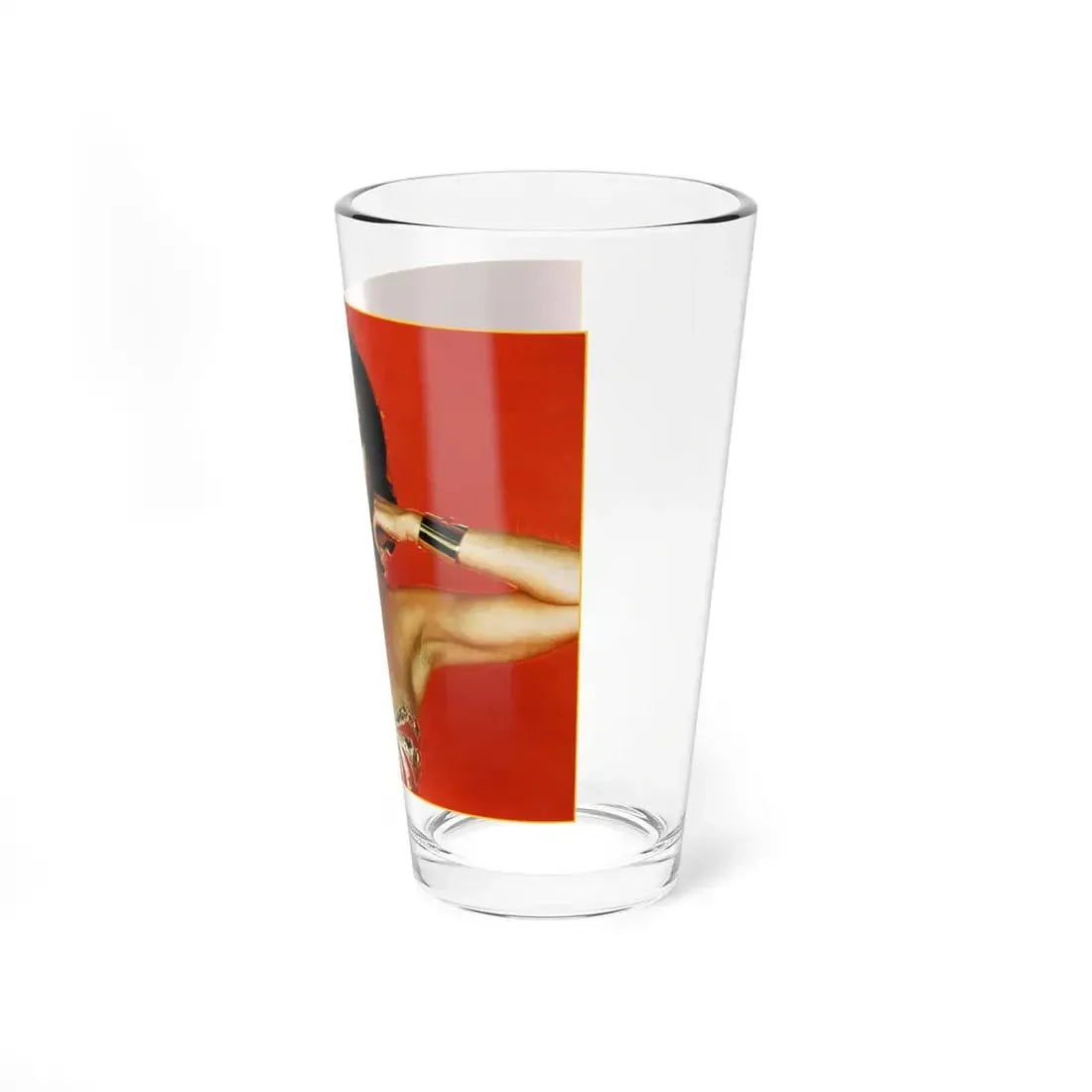 Lynda Carter #86 - Wonder Woman Photo (Vintage Female Icon) Pint Glass 16oz - Go Mug Yourself