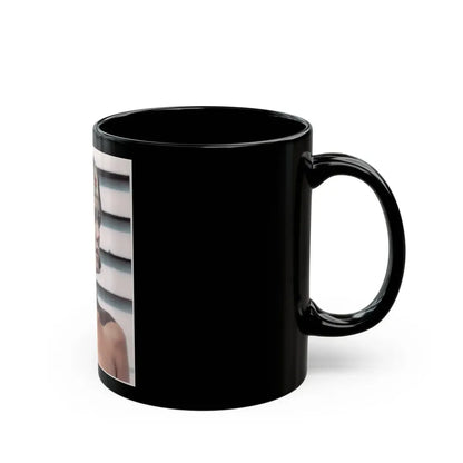 Lynda Carter #92 - Wonder Woman Photo (Vintage Female Icon) Black Coffee Mug - Go Mug Yourself