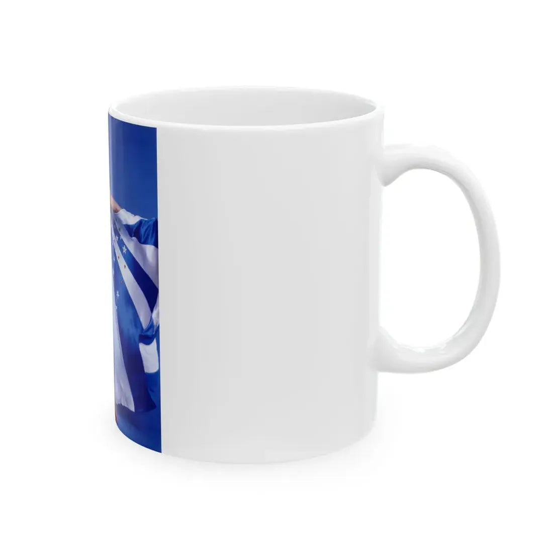 Lynda Carter #94 - Wonder Woman Photo (Vintage Female Icon) White Coffee Mug - Go Mug Yourself