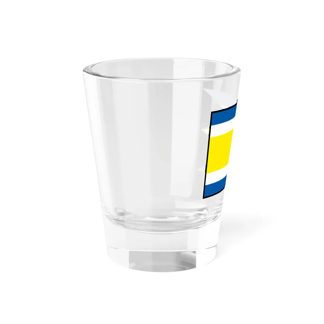 Lysa Pod Makytou Puchov Flag (Slovakia) Shot Glass 1.5oz - Go Mug Yourself