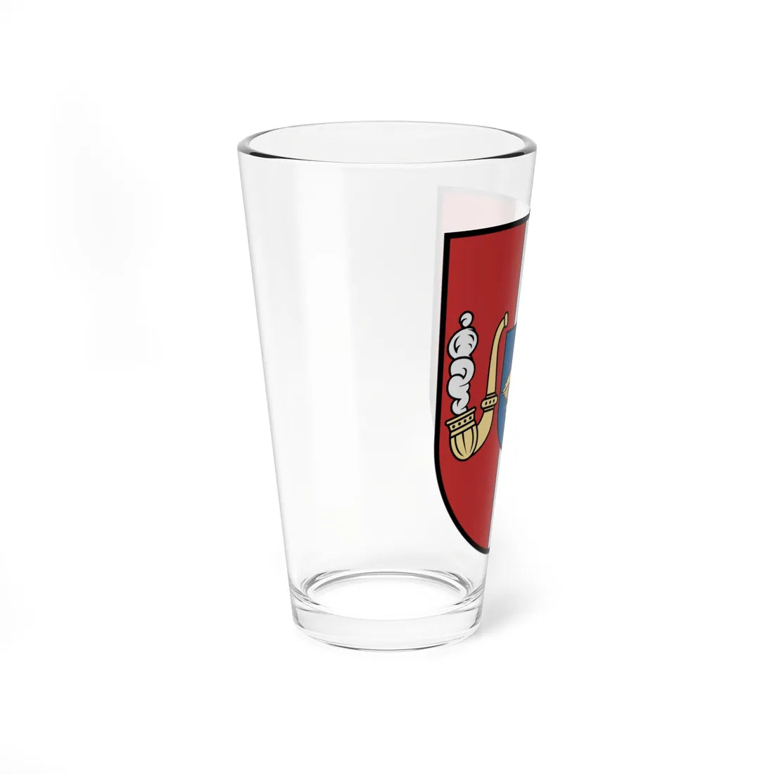 Lysianka Raion coat of arms lesser (Ukraine) (Coat of Arms) Pint Glass 16oz - Go Mug Yourself