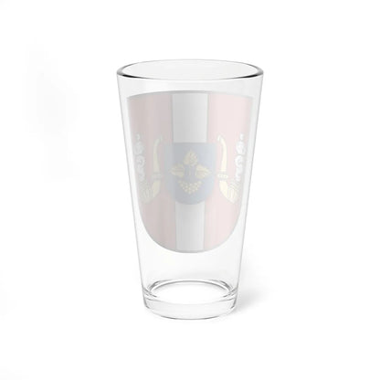 Lysianka Raion coat of arms lesser (Ukraine) (Coat of Arms) Pint Glass 16oz - Go Mug Yourself