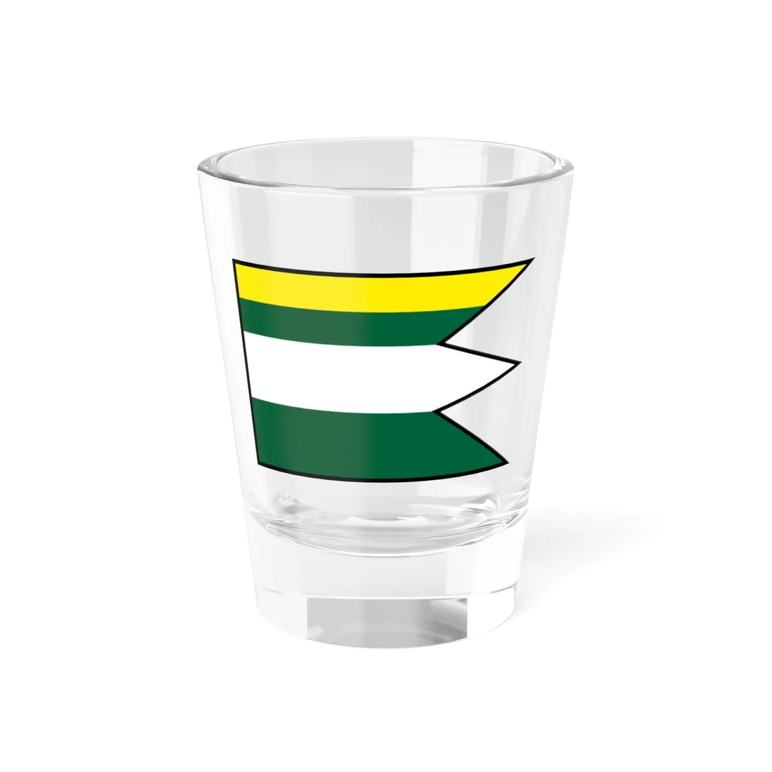 Lysica Zilina Flag (Slovakia) Shot Glass 1.5oz 1.5oz - Go Mug Yourself