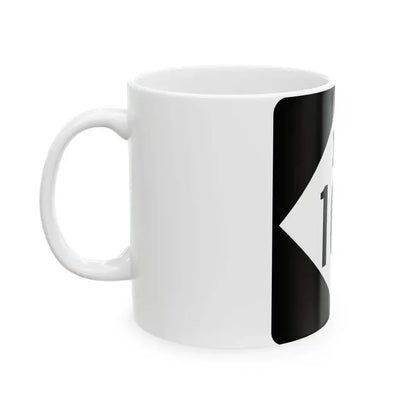 M-109 (Michigan) (Road Sign) White Coffee Mug - Go Mug Yourself