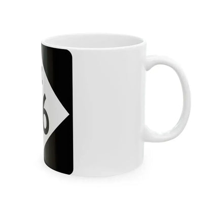 M-116 (Michigan) (Road Sign) White Coffee Mug - Go Mug Yourself