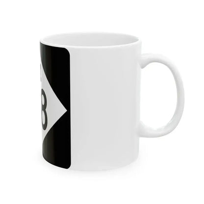 M-118 (Michigan) (Road Sign) White Coffee Mug - Go Mug Yourself