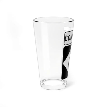 M-125Conn (Michigan) (Road Sign) Pint Glss 16oz - Go Mug Yourself