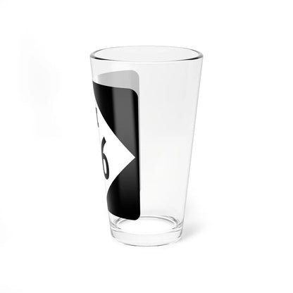 M-126 (Michigan) (Road Sign) Pint Glss 16oz - Go Mug Yourself