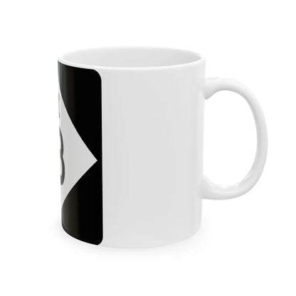M-13 (Michigan) (Road Sign) White Coffee Mug - Go Mug Yourself