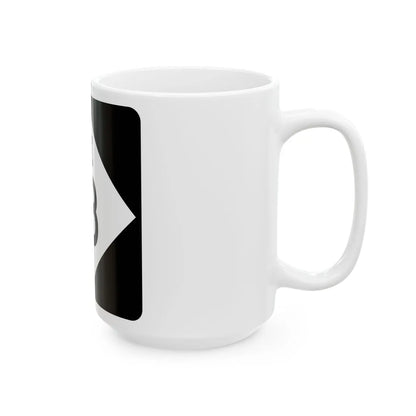 M-13 (Michigan) (Road Sign) White Coffee Mug - Go Mug Yourself