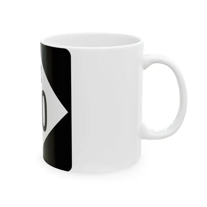M-130 (Michigan) (Road Sign) White Coffee Mug - Go Mug Yourself