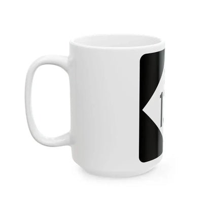 M-134 (Michigan) (Road Sign) White Coffee Mug - Go Mug Yourself