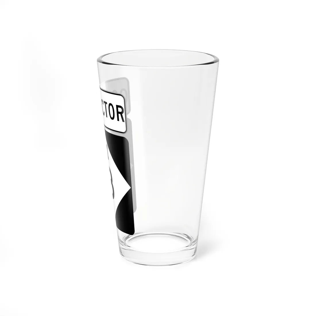 M-13Conn (Michigan) (Road Sign) Pint Glass 16oz - Go Mug Yourself