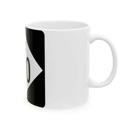 M-140 (Michigan) (Road Sign) White Coffee Mug - Go Mug Yourself