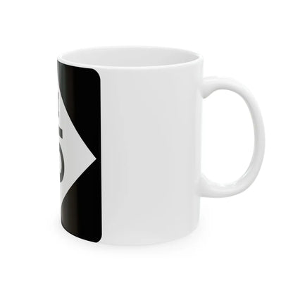 M-15 (Michigan) (Road Sign) White Coffee Mug - Go Mug Yourself