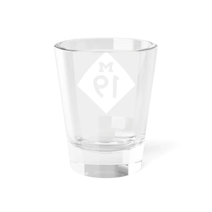 M-19 (Michigan) (Road Sign) Shot Glass 1.5oz - Go Mug Yourself