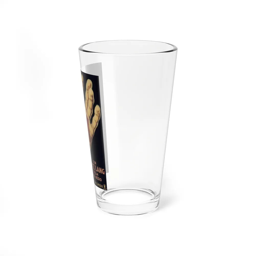 M 1931 Movie Poster - Pint Glass 16oz-Go Mug Yourself