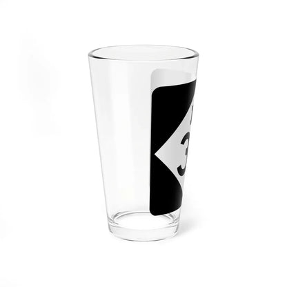 M-37 (Michigan) (Road Sign) Pint Glass 16oz - Go Mug Yourself