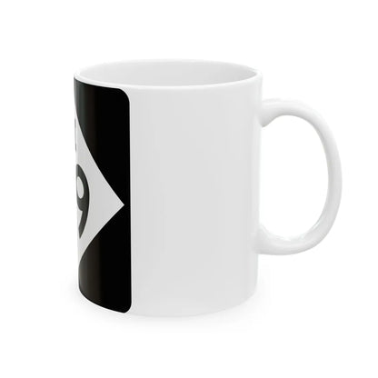 M-49 (Michigan) (Road Sign) White Coffee Mug - Go Mug Yourself