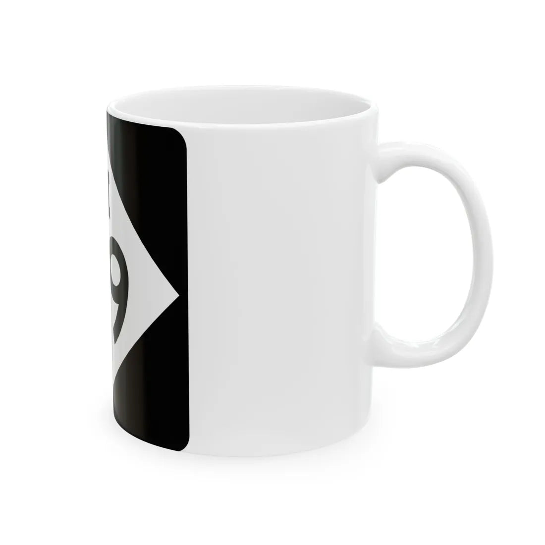 M-59 (Michigan) (Road Sign) White Coffee Mug - Go Mug Yourself