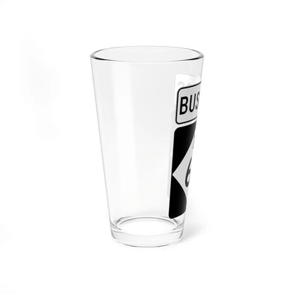 M-60Bus (Michigan) (Road Sign) Pint Glass 16oz - Go Mug Yourself