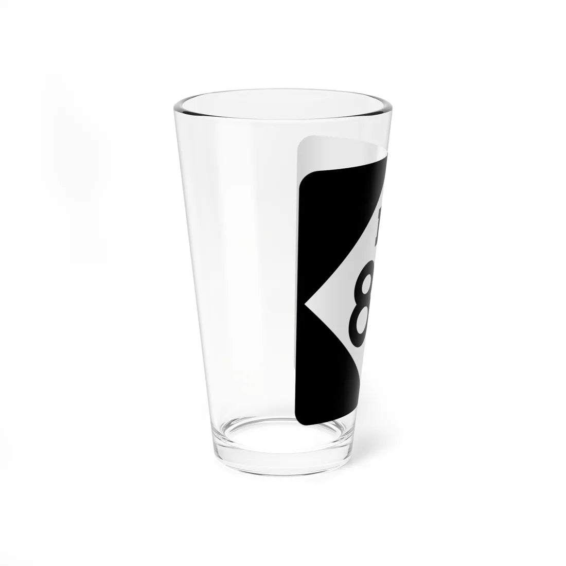 M-85 (Michigan) (Road Sign) Pint Glass 16oz - Go Mug Yourself