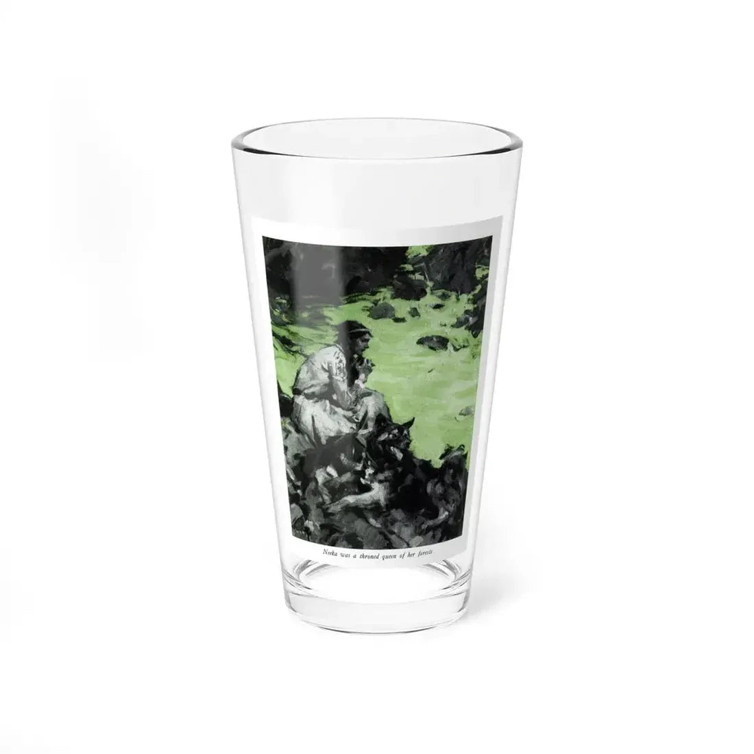 M'sieu Sweetheart (Pt. 2-2), McCall's, July 1930 (Magazine Illustration) Pint Glass 16oz 16oz - Go Mug Yourself