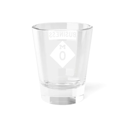 M-TempBus (Michigan) (Road Sign) Shot Glass 1.5oz - Go Mug Yourself