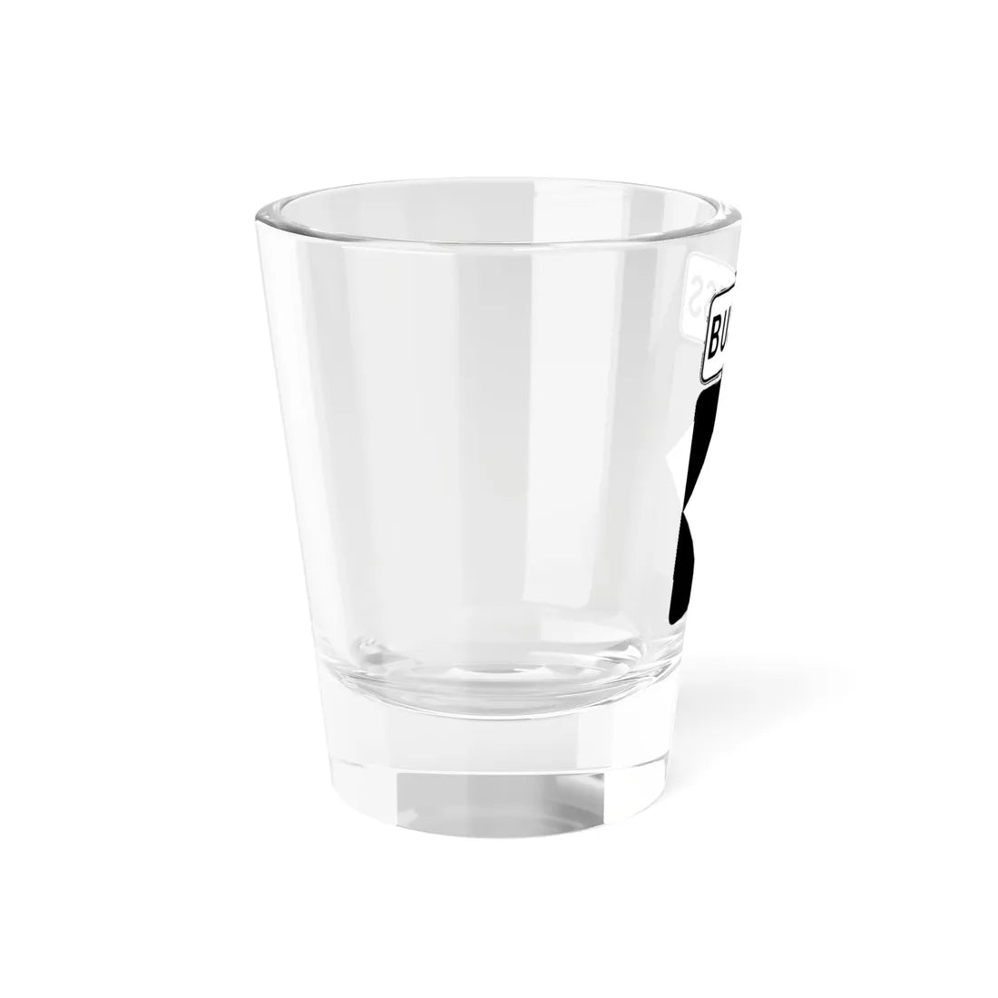 M-TempBus (Michigan) (Road Sign) Shot Glass 1.5oz - Go Mug Yourself