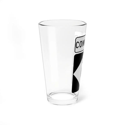 M-TempConn (Michigan) (Road Sign) Pint Glass 16oz - Go Mug Yourself