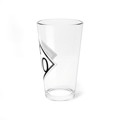 M template 000 1926 (Michigan) (Road Sign) Pint Glass 16oz - Go Mug Yourself