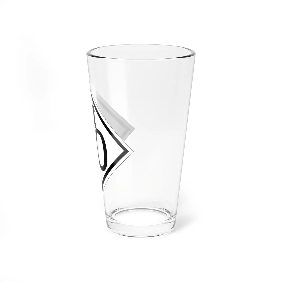 M template 1926 (Michigan) (Road Sign) Pint Glass 16oz - Go Mug Yourself