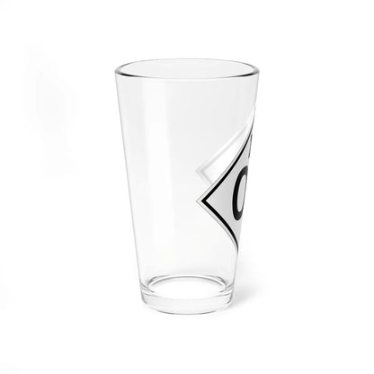 M template 1948 (Michigan) (Road Sign) Pint Glass 16oz - Go Mug Yourself