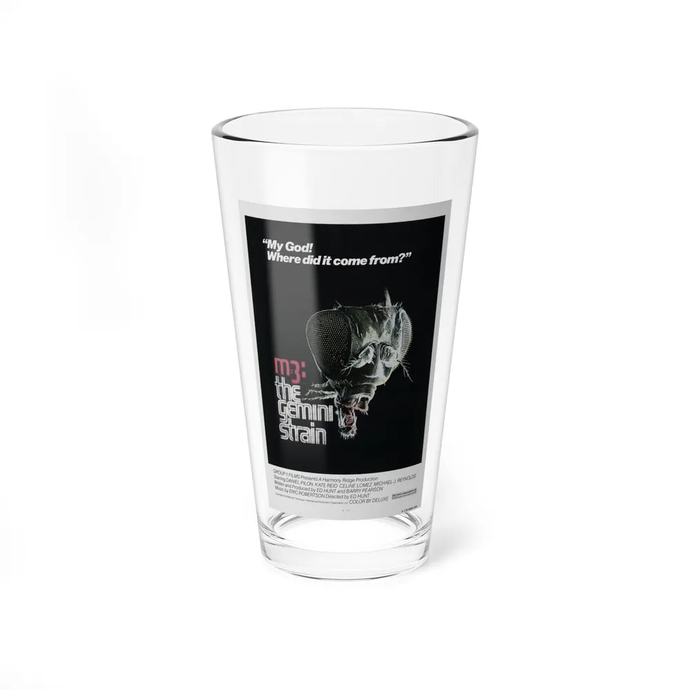 M3 THE GEMINI STRAIN 1979 Movie Poster - Pint Glass 16oz-16oz-Go Mug Yourself