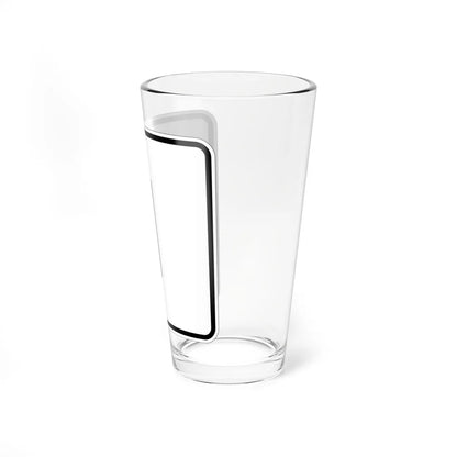 MA Route 1 (Massachusetts) (Road Sign) Pint Glass 16oz - Go Mug Yourself