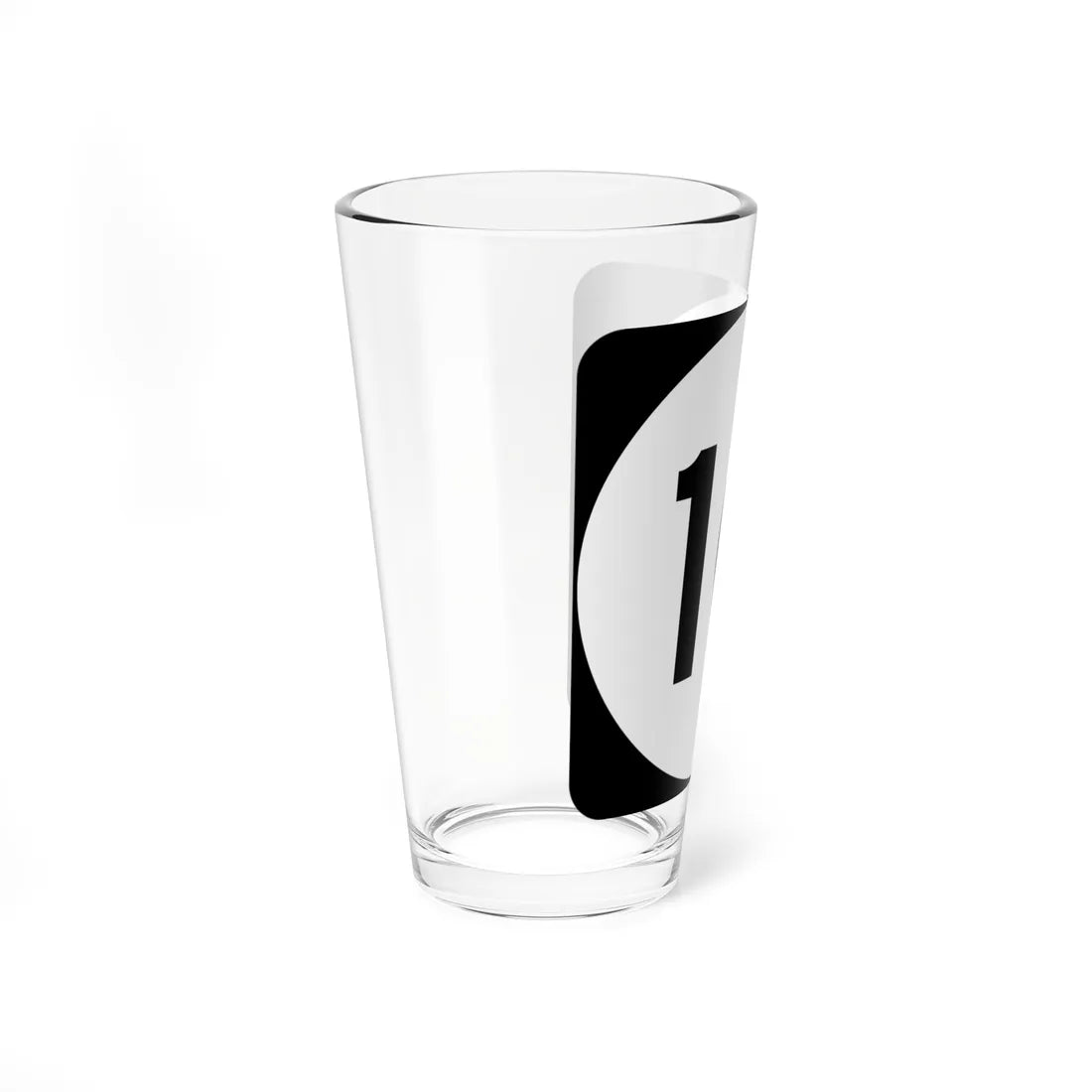 MA Route 10 alt (Massachusetts) (Road Sign) Pint Glass 16oz - Go Mug Yourself