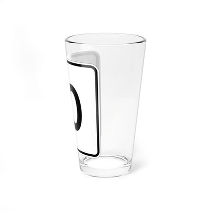 MA Route 10 (Massachusetts) (Road Sign) Pint Glass 16oz - Go Mug Yourself