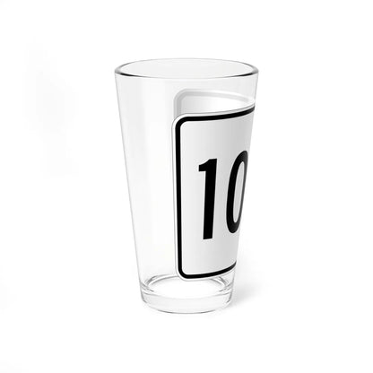 MA Route 102A (Massachusetts) (Road Sign) Pint Glass 16oz - Go Mug Yourself