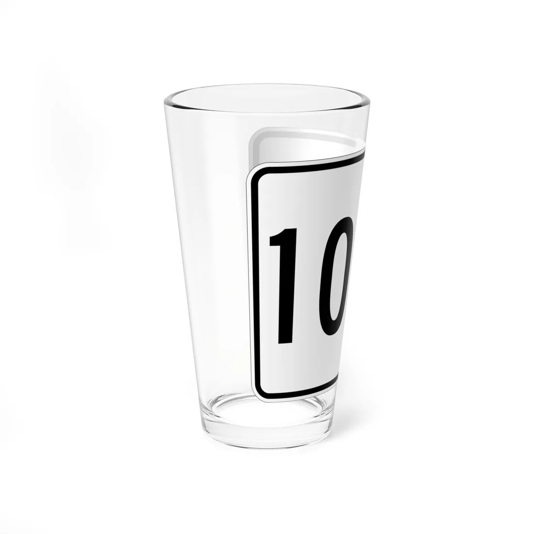MA Route 109A (Massachusetts) (Road Sign) Pint Glass 16oz - Go Mug Yourself