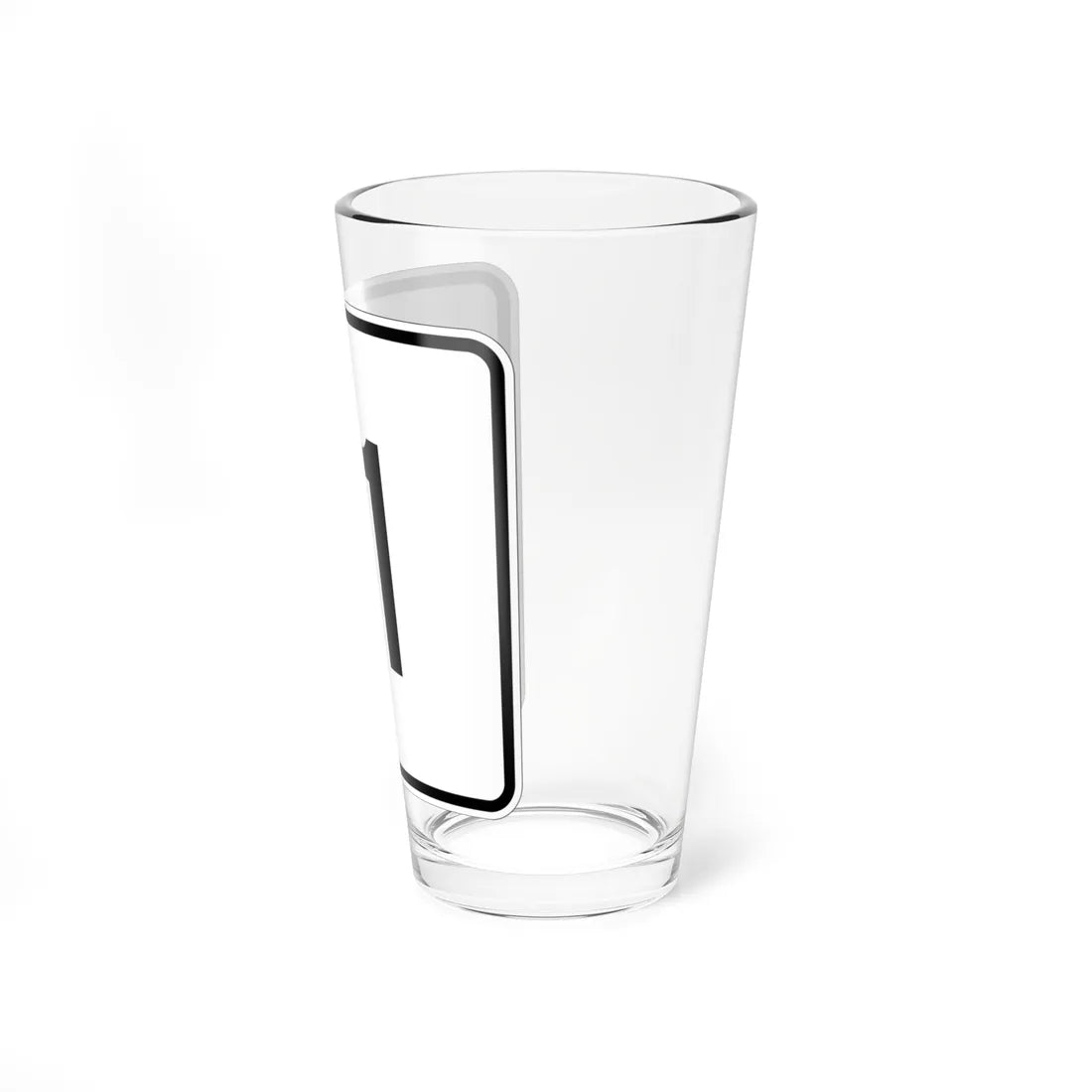 MA Route 11 (Massachusetts) (Road Sign) Pint Glass 16oz - Go Mug Yourself