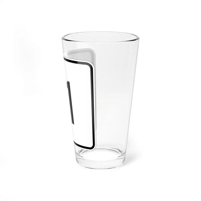 MA Route 11 (Massachusetts) (Road Sign) Pint Glass 16oz - Go Mug Yourself