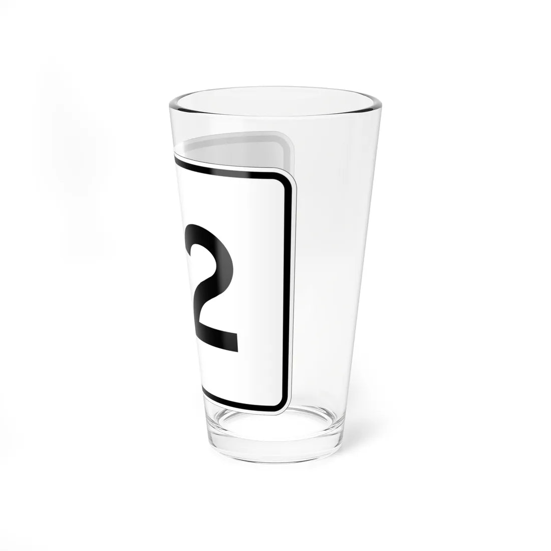 MA Route 112 (Massachusetts) (Road Sign) Pint Glass 16oz - Go Mug Yourself