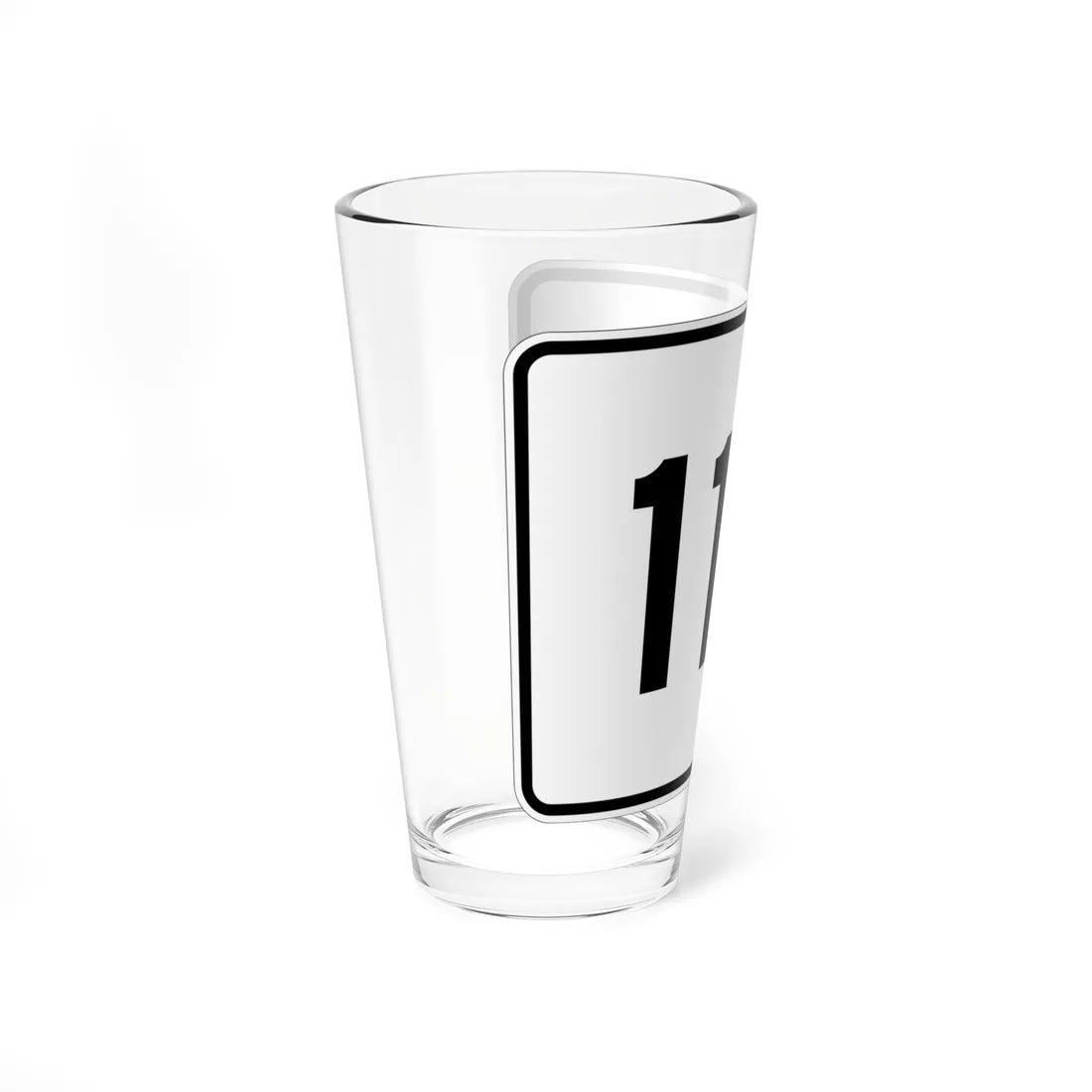 MA Route 113 (Massachusetts) (Road Sign) Pint Glass 16oz - Go Mug Yourself